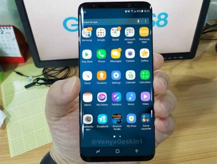 Galaxy S8-FI User Interface Samsung Galaxy S8