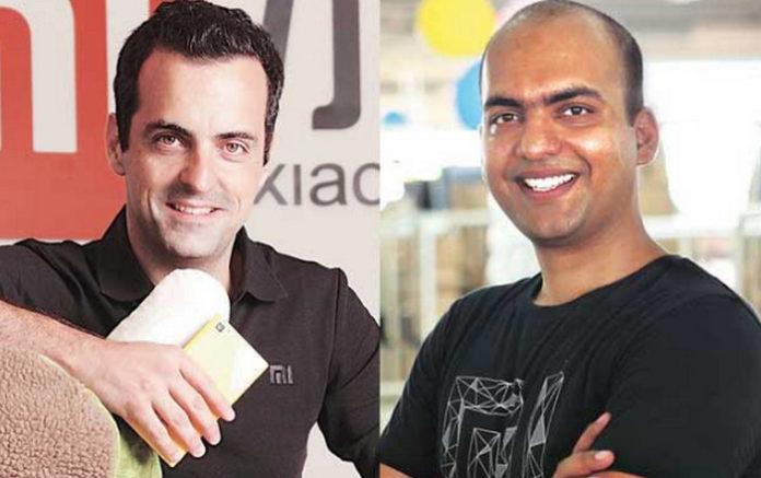 Manu Kumar Jain dan Hugo Barra