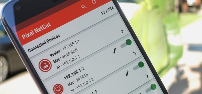 NetCut-FI putuskan koneksi orang lain yang terhubung ke WiFi di Android