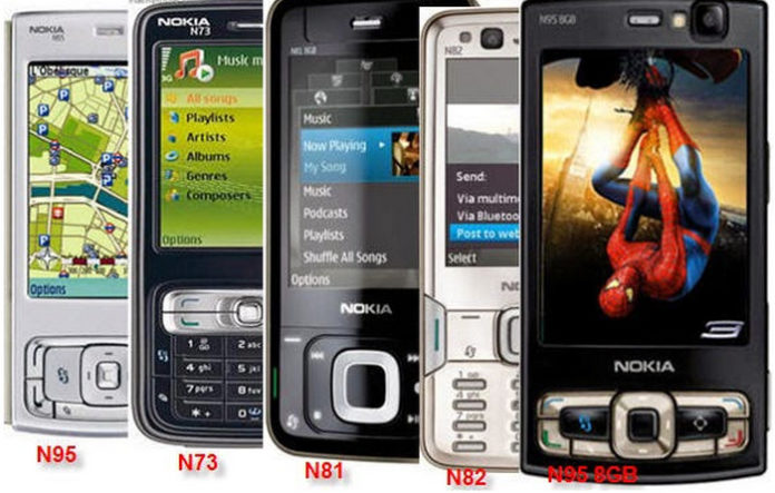 Nokia N Series smartphone