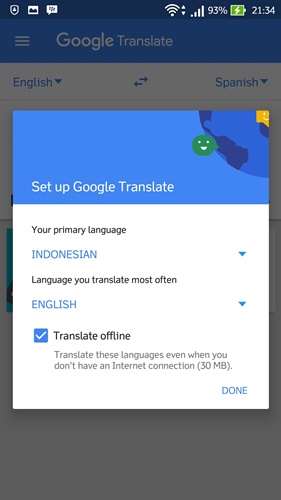 Pakai Google Translate dengan Kamera