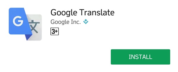 google translate