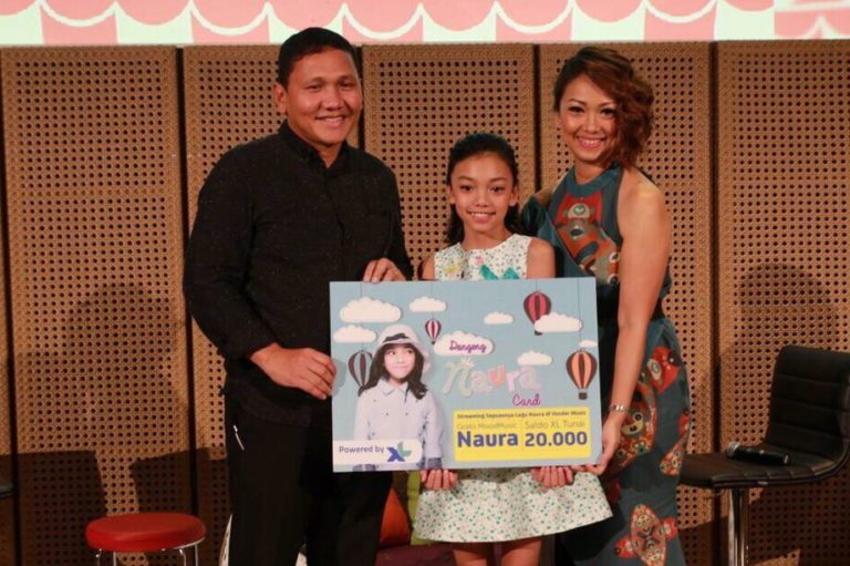 XL Sediakan Membership Card untuk Fans Naura