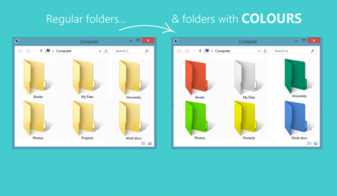 Folder Colorizer-FI Ubah Warna Folder di Windows
