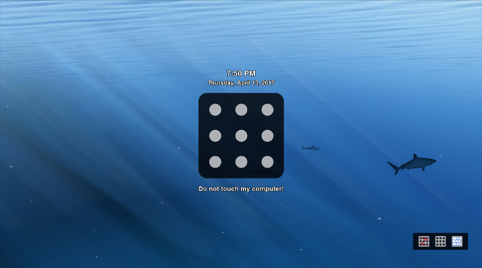 hadirkan pattern lock di Windows