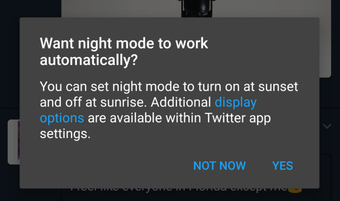 Pengguna Twitter Sudah Bisa Coba Fitur ‘Night Mode’