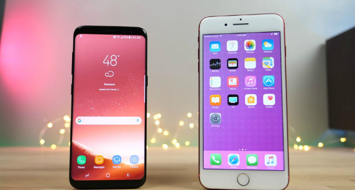Adu Kencang Galaxy S8 vs iPhone 7 Plus, Menang Mana?