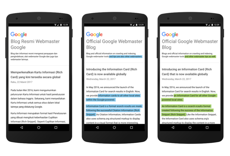 Google Translate Makin Pintar Bahasa Indonesia