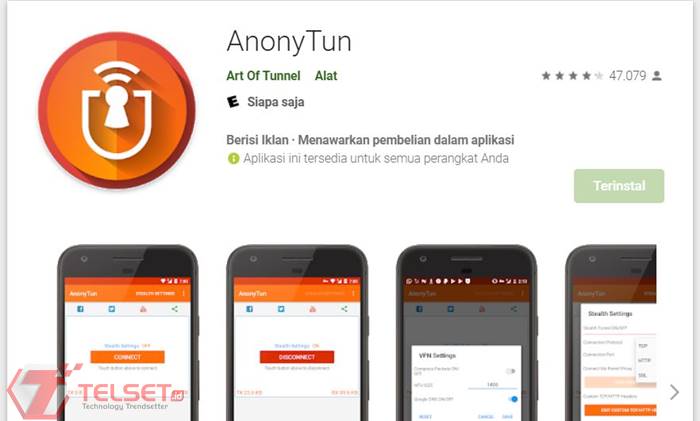 Aplikasi Internet Gratis 