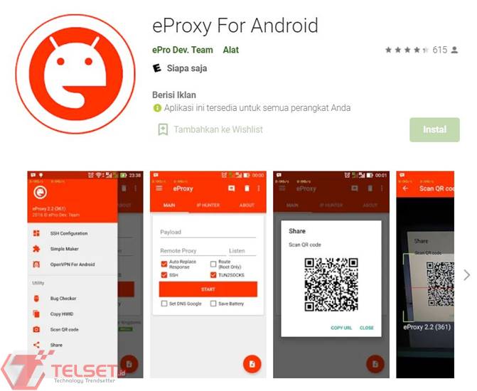 Aplikasi Internet Gratis 