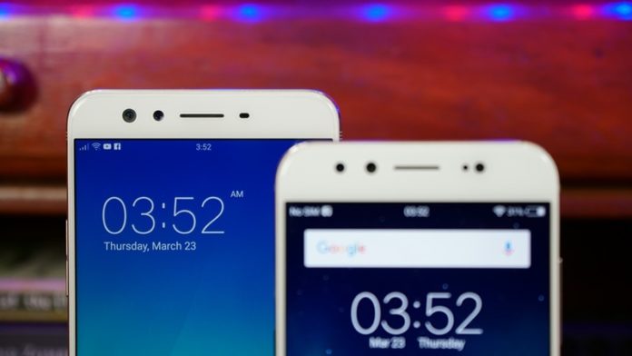 Compare Oppo F3 Plus