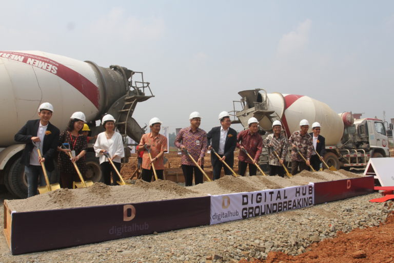 Sinar Mas Land  Groundbreaking Kawasan Digital Hub