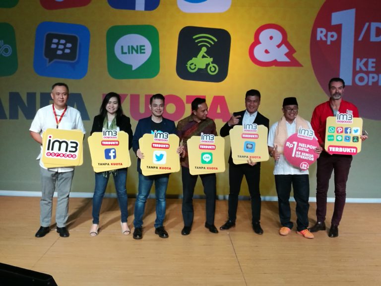 Indosat IM3 “Gratiskan” Paket Data untuk 10 Aplikasi Ini
