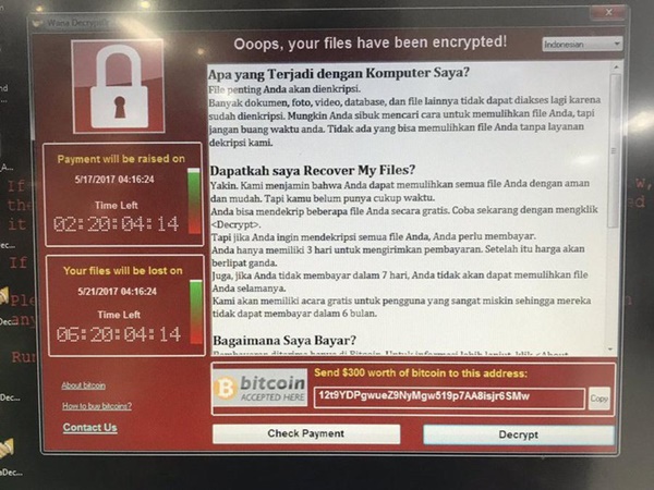 Pria Ini Klaim Bisa Atasi Ransomware WannaCry
