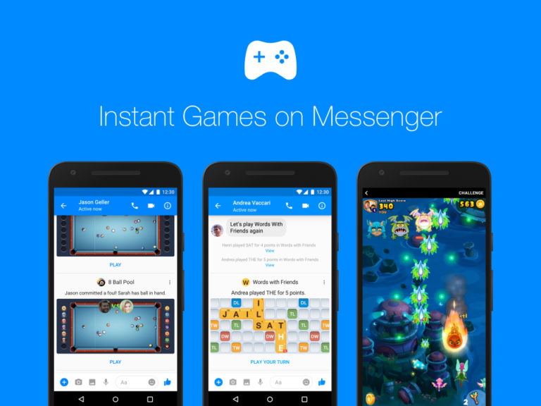Instant Game di Messenger Segera Meluncur Secara Global
