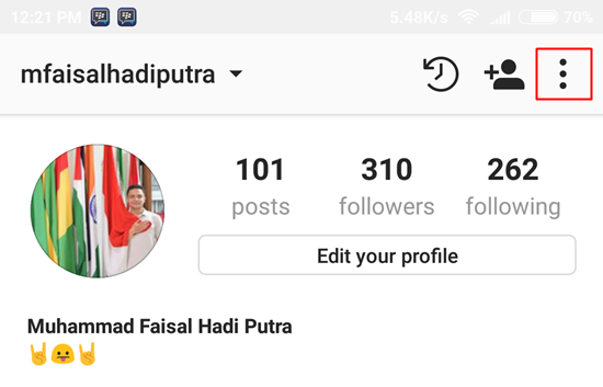 cara melihat postingan yang disukai di instagram