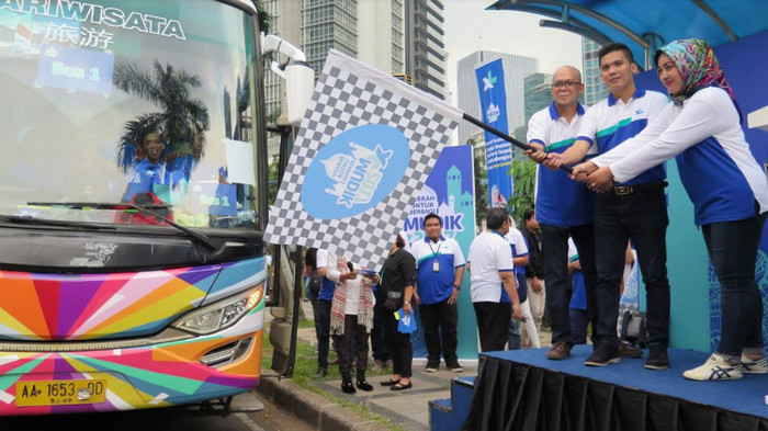 Penjual Pulsa XL di Jakarta Mudik Bareng