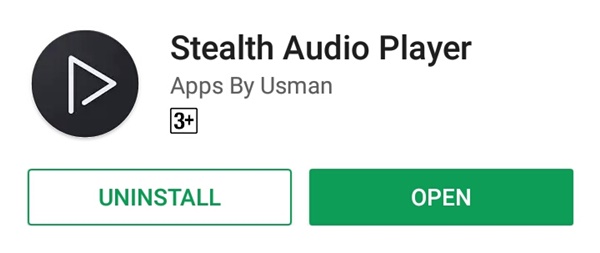 Dengar Lagu via Earpiece dengan Stealth Audio Player