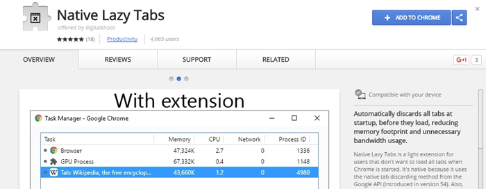 Native Lazy Tabs