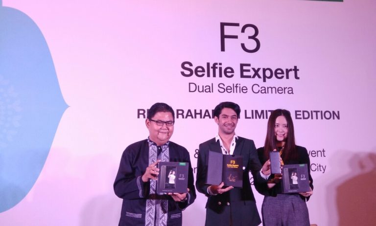 Oppo Buka Pre-order F3 Edisi Khusus Reza Rahadian