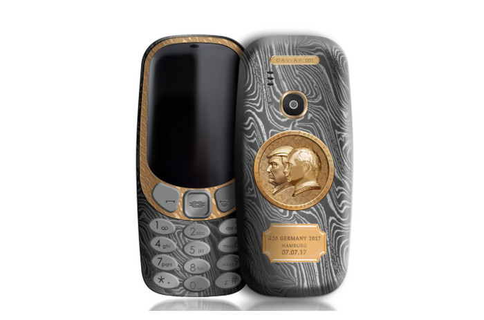 Wow! Nokia 3310 Edisi Putin-Trump Dibanderol Rp 32 juta