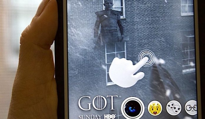 Snapchat-FI Filter Tersembunyi di Snapchat