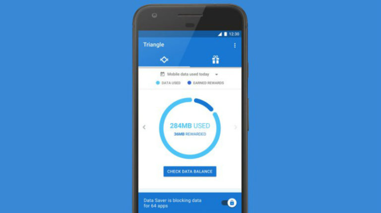 Triangle, Cara Google Menghemat Penggunaan Data Android