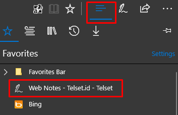 screenshot di komputer