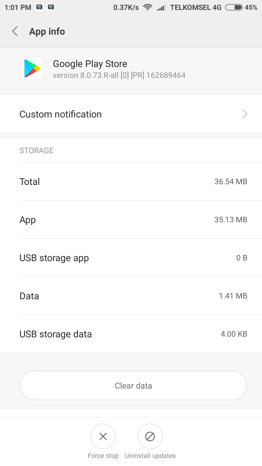 mengatasi aplikasi keluar sendiri
