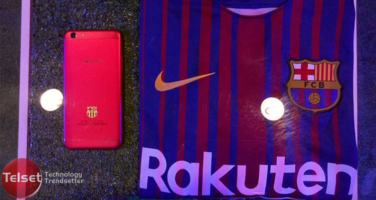 Oppo F3 FC Barcelona Edition