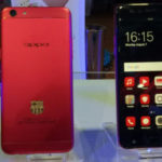 Oppo F3 FCB Limited Edition display