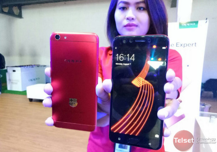 Oppo F3 FCB Limited Edition launching