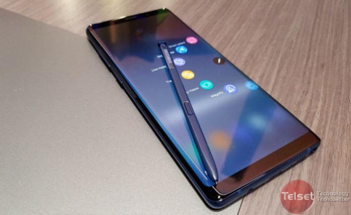 Layar Galaxy Note 8