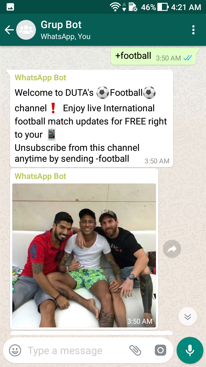 asisten google di whatsapp