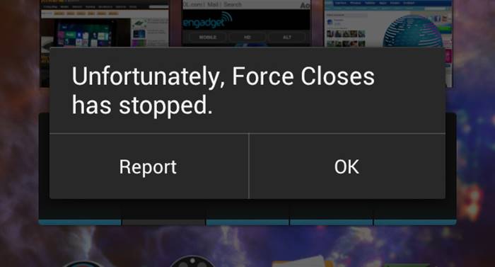 Cara Mengatasi Force Close android aplikasi keluar sendiri