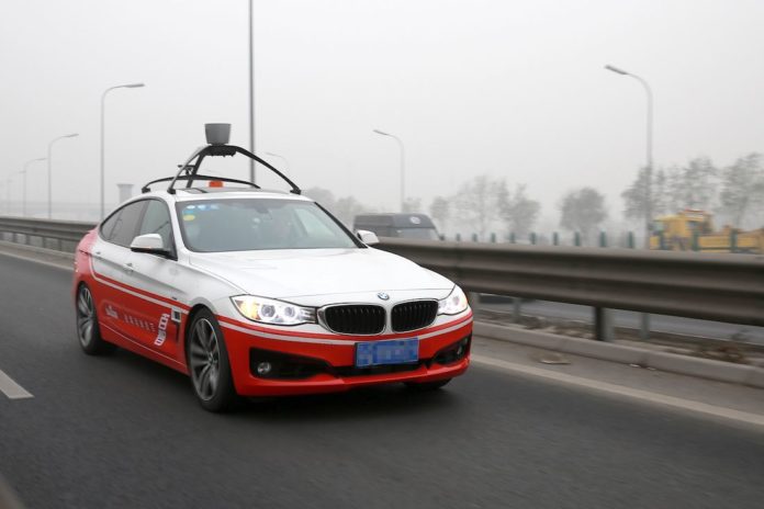Autonomous Car China Mobil pintar