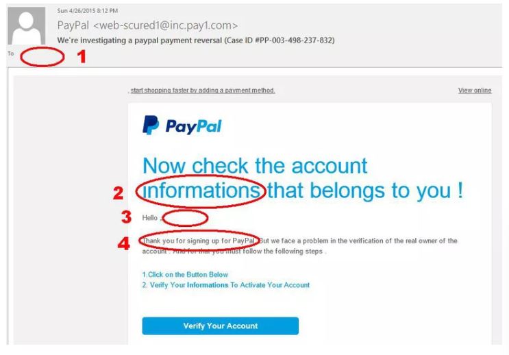 Email Phising (CNET)