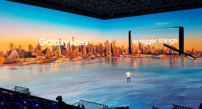 Galaxy Note 8 gbr judul