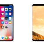 iPhone X vs S8
