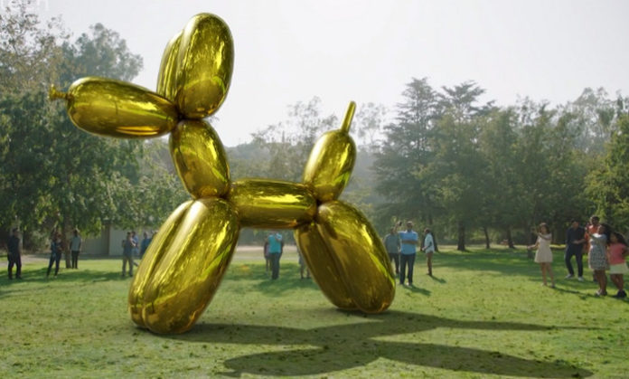 Balloon Dog Jeff Koons AR Snapchat