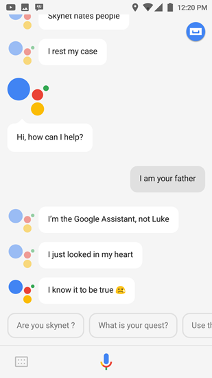 perintah unik dari google assistant
