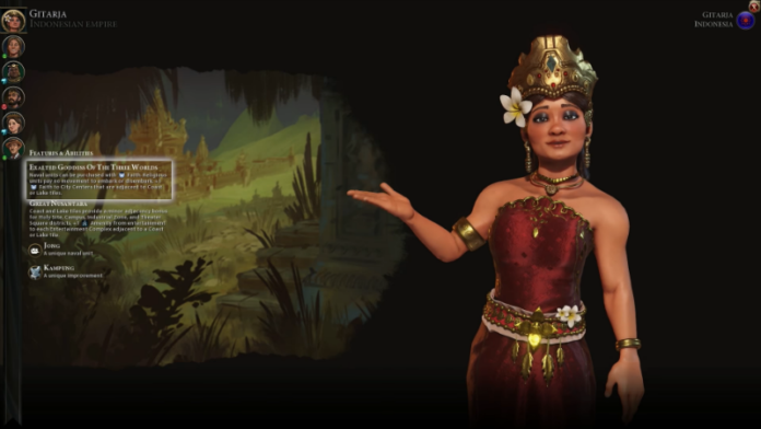 Indonesia in Civilization VI