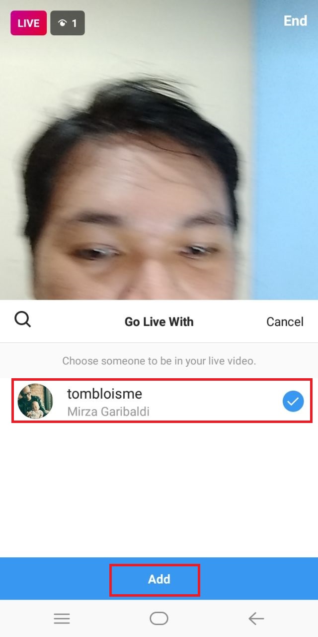 Instagram Live Duet (telset.id | nur chandra)