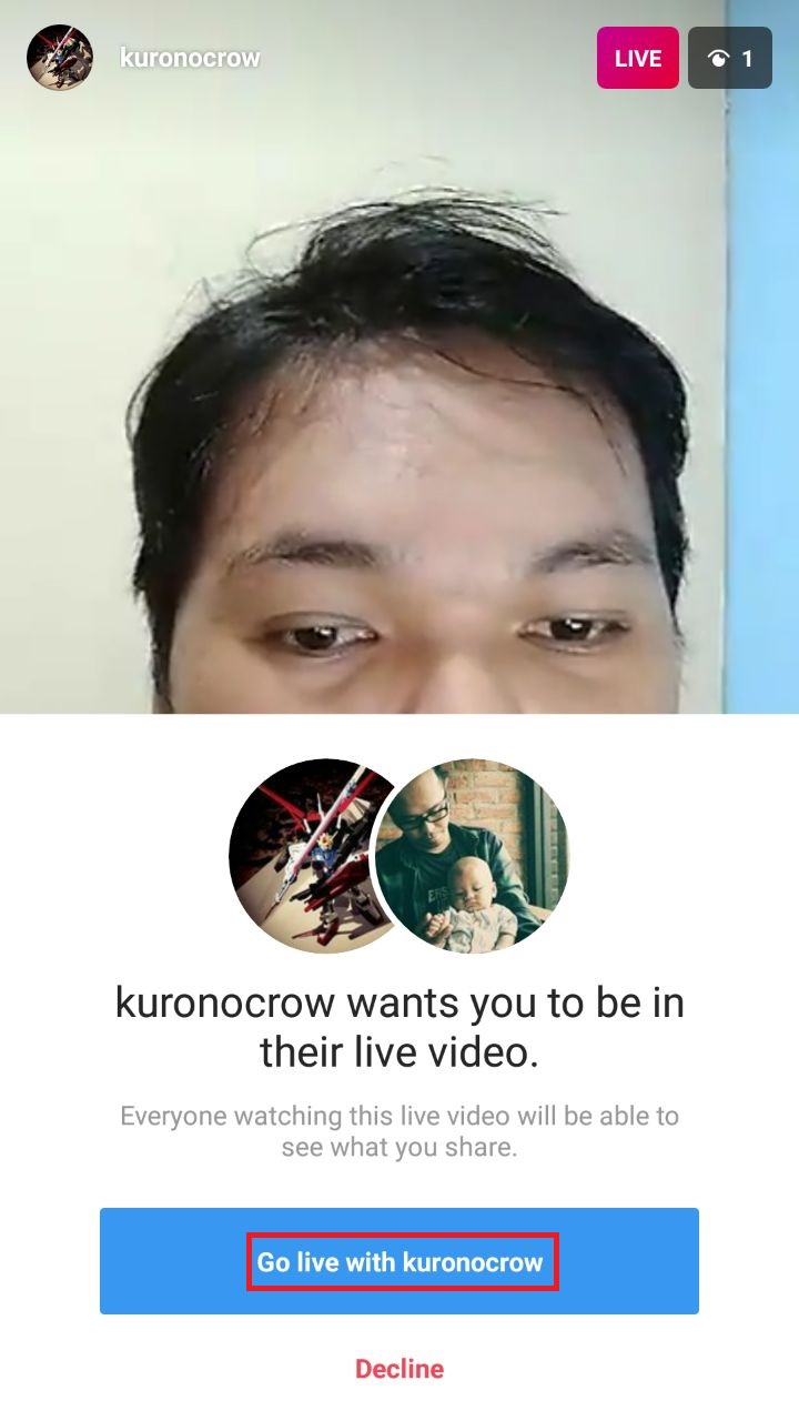 Instagram Live Duet (telset.id | nur chandra)