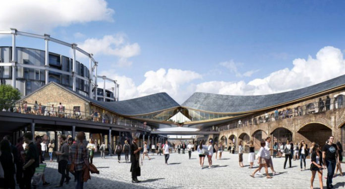 Mall Coal Drops Yard di King's Cross, London