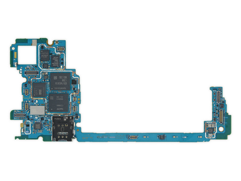 Pixel 2 XL Prosesor dan RAM (iFixit)