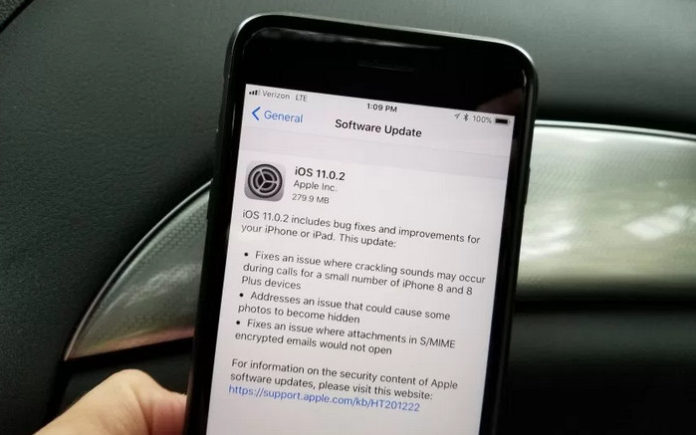 Update iOS 11.0.2