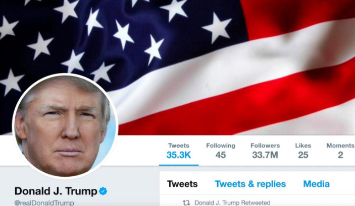 Akun Twitter Donald Trump Sempat Mati, Ada Apa?