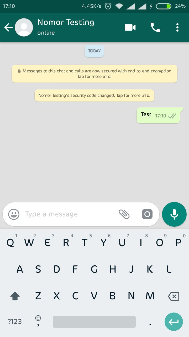 Notification History whatsapp