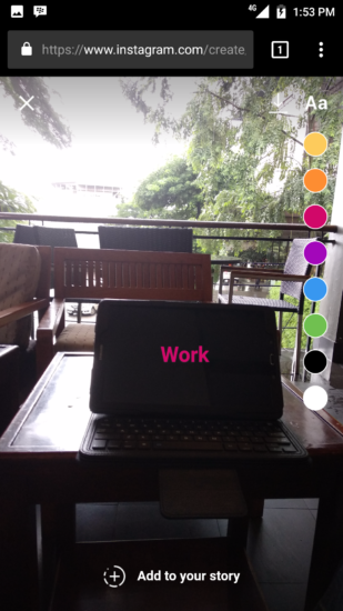 upload instagram story tanpa aplikasi